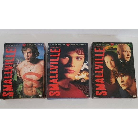 SMALLVILLE Complete Seasons 1-3 Lot (DVD) - Picture 1 of 16